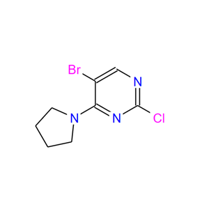 5-溴-2-氯-4-(1-吡咯烷基)嘧啶