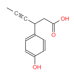3-(4-羟基苯基)己-4-炔酸