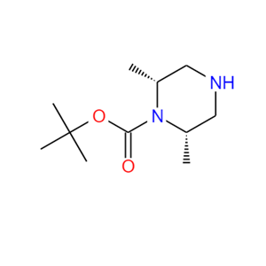 1-BOC-(2S,6R)-2,6-二甲基哌嗪 180975-66-0