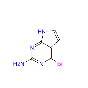 4-溴-2-氨基-7H-吡咯并[2,3-D]嘧啶,4-BROMO-7H-PYRROLO [2,3-D]PYRIMIDIN-2-YLAMINE