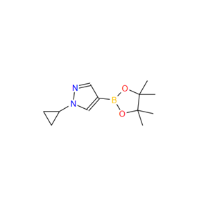 1-环丙基吡唑-4-硼酸片呐醇酯,1-Cyclopropyl-4-(4,4,5,5-tetraMethyl-1,3,2-dioxaborolan-2-yl)-1H-pyrazole
