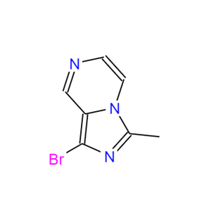 1-溴-3-甲基-咪唑并[1,5-A]吡嗪,1-BROMO-3-METHYLIMIDAZO[1,5-A]PYRAZINE