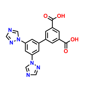 3′-5′di(1H-1,2,4-triazol-1-yl)-[1,1′-biphenyl]-3,5-dicarboxylic acid,3′-5′di(1H-1,2,4-triazol-1-yl)-[1,1′-biphenyl]-3,5-dicarboxylic acid