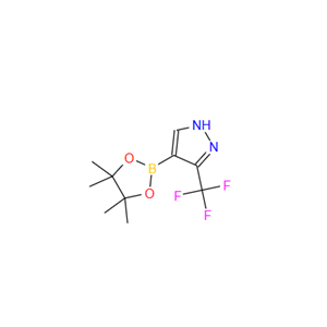 3-三氟甲基-1H-吡唑-4-硼酸频哪酯；1218790-40-9
