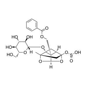 磺酸化芍药苷；芍药苷亚硫酸酯,Paeoniflorin sulfite