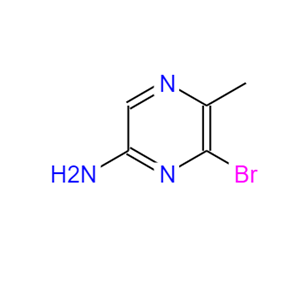 6-溴-5-甲基吡嗪-2-胺