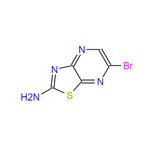 2-氨基-6-溴噻唑并[4,5-B]吡嗪
