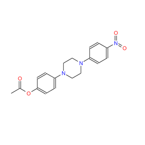 乙酸4-[4-(4-硝基苯基)-1-哌嗪基]苯酯 1197458-91-5