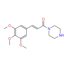1-(3,4,5-三甲氧基肉桂酰基)哌嗪 88053-13-8