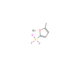 5-甲基-2-呋喃三氟硼酸钾,Potassium 5-methylfuran-2-trifluoroborate