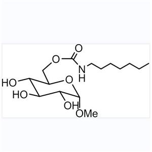 Methyl 6-O-(-n-heptylcarbamoyl)-α-D-glucopyranoside (HECAMEG)