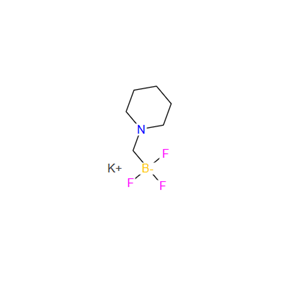 (1-哌啶基甲基)三氟硼酸钾；888711-54-4