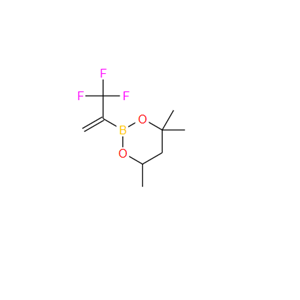 1-(三氟甲基)乙烯硼酸己醇酯；1011460-68-6