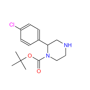 2-(4-氯苯基)哌嗪-1-羧酸叔丁酯,2-(4-CHLOROPHENYL)PIPERAZINE-1-CARBOXYLIC ACID TERT-BUTYL ESTER