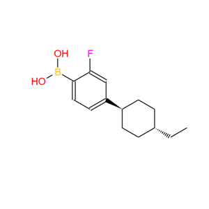 4-(反-4-乙基环己基)-2-氟苯硼酸,B-[4-(trans-4-Ethylcyclohexyl)-2-fluorophenyl]boronic acid