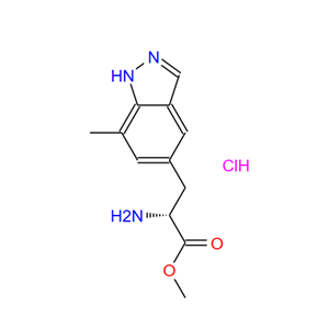 (R)-2-氨基-3-(7-甲基-1H-吲唑-5-基)丙酸甲酯二盐酸盐