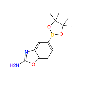 2-胺基苯并恶唑-5-硼酸酯,5-(4,4,5,5-tetramethyl-1,3,2-dioxaborolan-2yl)benzo[d]oxazol-2-amine