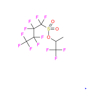 1,1,2,2,3,3,4,4,4-九氟丁烷-1-磺酸2,2,2-三氟-1-甲基乙酯,1,1,2,2,3,3,4,4,4-Nonafluoro-butane-1-sulfonic acid 2,2,2-trifluoro-1-methyl-ethyl ester