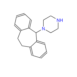 1-二苯环庚基哌嗪,1-(DIBENZOSUBERYL)PIPERAZINE
