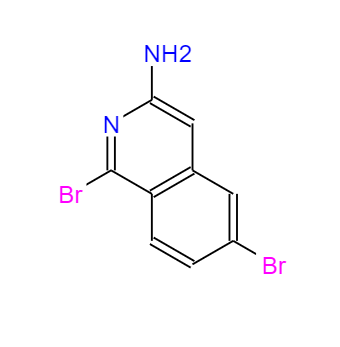 1,6-二溴异喹啉-3-胺,1,6-Dibromoisoquinolin-3-amine