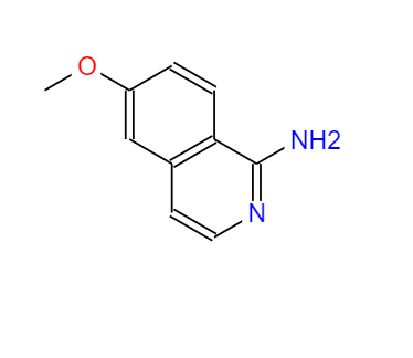 6-甲氧基异喹啉-1-胺,6-Methoxyisoquinolin-1-amine