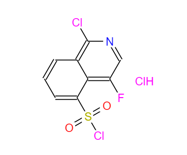 4-氟异喹啉-5-磺酰氯盐酸盐,4-Fluoroisoquinoline-5-sulfonyl chloride hydrochloride