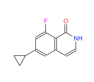 6-环丙基-8-氟异-1(2H)-酮,6-Cyclopropyl-8-fluoroisoquinolin-1(2H)-one