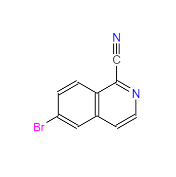 6-溴異喹啉-1-甲腈,6-Bromoisoquinoline-1-carbonitrile