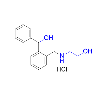 奈福泮杂质01,2-((2-(hydroxy(phenyl)methyl)benzyl)amino)ethan-1-ol hydrochloride