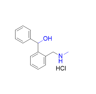 奈福泮杂质02,(2-((methylamino)methyl)phenyl)(phenyl)methanol hydrochloride