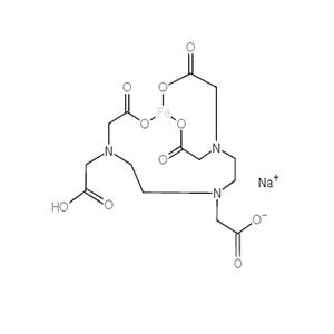 二乙烯三胺铁钠盐,Sodium hydrogen ferric DTPA