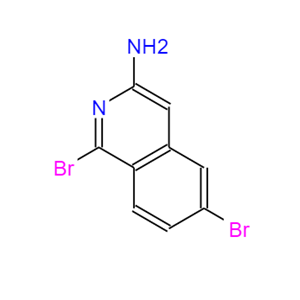 1,6-二溴异喹啉-3-胺