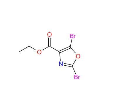 2,5-二溴恶唑-4-甲酸乙酯,Ethyl 2,5-dibroMo-1,3-oxazole-4-carboxylate