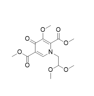 卡替拉韦杂质11,dimethyl 1-(2,2-dimethoxyethyl)-3-methoxy-4-oxo-1,4-dihydropyridine-2,5-dicarboxylate