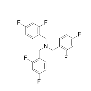 卡替拉韦杂质13,tris(2,4-difluorobenzyl)amine