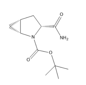 (1R,3R,5R)-3-氨基甲?；?2-氮雜雙環(huán)[3.1.0]己烷-2-甲酸叔丁酯,(1R, 3R, 5R) -3-aminoformyl-2-azabicyclic [3.1.0] hexane-2-carboxylic acid tert butyl ester