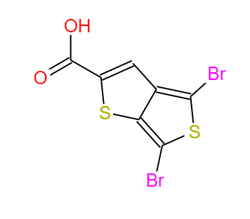 4,6-二溴噻吩并[3,4-B]噻吩-2-羧酸,4,6-Dibromothieno[3,4-b]thiophene-2-carboxylic acid