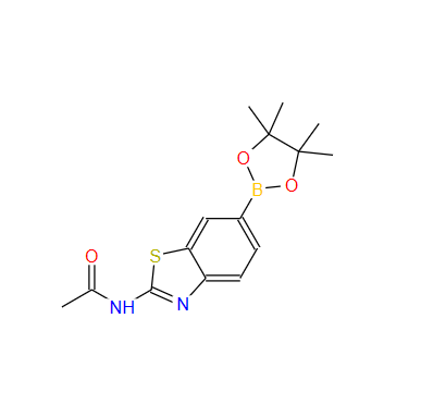 2-乙酰胺基苯并噻唑-6-硼酸,N-(6-(4,4,5,5-tetramethyl-1,3,2-dioxaborolan-2-yl)benzo[d]thiazol-2-yl)acetamide