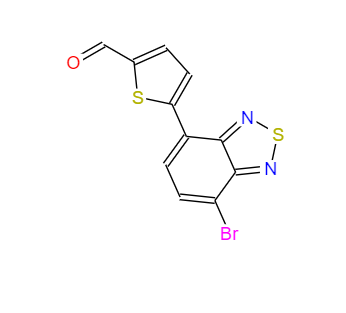 5-(7-溴苯并[C][1,2,5]噻二唑-4-基)噻吩-2-甲醛,5-(7-bromobenzo[c][1,2,5]thiadiazol-4-yl)thiophene-2-carbaldehyde