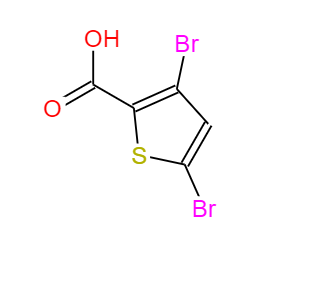 3,5-二溴噻吩-2-甲酸,3,5-dibromothiophene-2-carboxylicacid