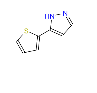 5-(2-噻吩基)吡唑,5-(thiophen-2-yl)-1H-pyrazole