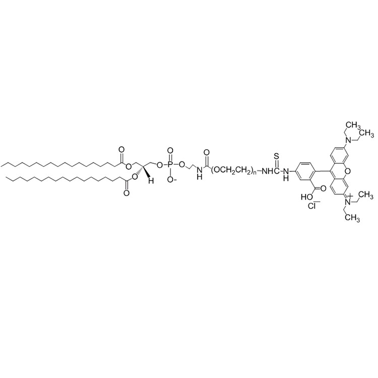 磷脂-聚乙二醇-羅丹明,DSPE-PEG-RB;DSPE-PEG-Rhodamine