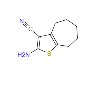 2-氨基-5,6,7,8-四氢-4H-环庚[b]噻吩-3-腈,2-Amino-5,6,7,8-tetrahydro-4H-cyclohepta[b]thiophene-3-carbonitrile