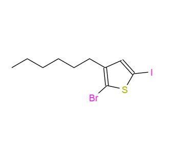 2-溴-3-己基-5-碘噻吩,2-Bromo-3-hexyl-5-iodothiophene