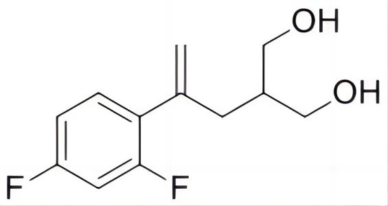 泊沙康唑POSA二醇中间体；（2-(2-(2,4-二氟苯基)丙烯基)-1,3-丙二醇,2-(2-(2,4-difluorophenyl)allyl)propan