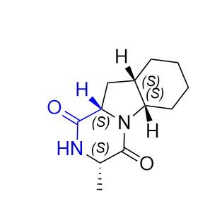 培哚普利杂质11,(3S,5aS,9aS,10aS)-3-methyldecahydropyrazino[1,2- a]indole-1,4-dione