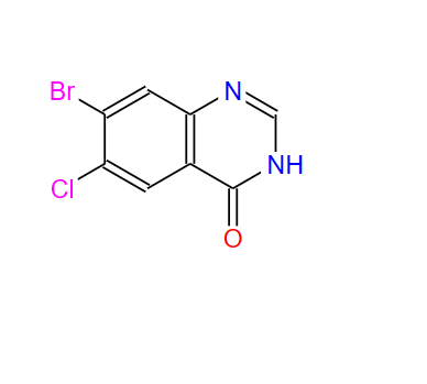 7-溴-6-氯-4(3H)-喹唑啉酮,7-Bromo-6-chloro-4-quinazolinone