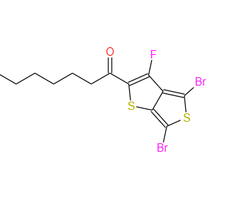 4,6-二溴-3-氟-2-(1-辛酮)-噻吩并[3,4-B]噻吩,1-(4,6-Dibromo-3-fluorothieno[3,4-b]thiophen-2-yl)octan-1-one