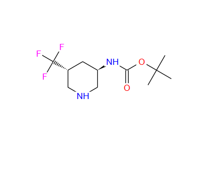 反式-3-(BOC-氨基)-5-(三氟甲基)哌啶,trans-3-(Boc-aMino)-5-(trifluorMethyl)piperidine