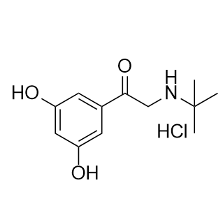 特布他林杂质03,2-(tert-butylamino)-1-(3,5-dihydroxyphenyl)ethan-1-one hydrochloride